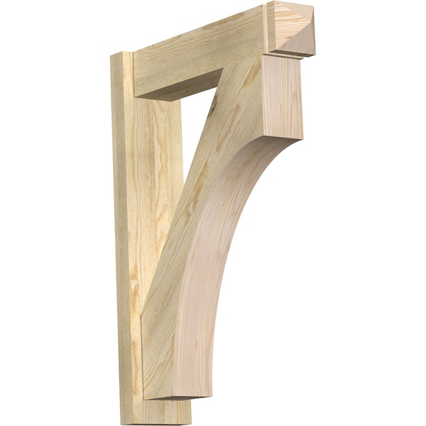 Ekena Millwork Westlake Rough Sawn Arts and Crafts Outlooker, Douglas Fir, 6"W x 24"D x 32"H OUT06X24X32WTL03RDF - main